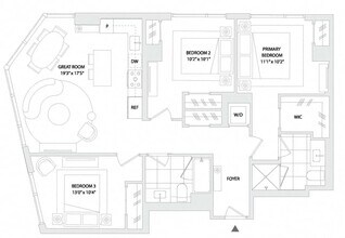 3 BED C3 2115 2115 floor plan